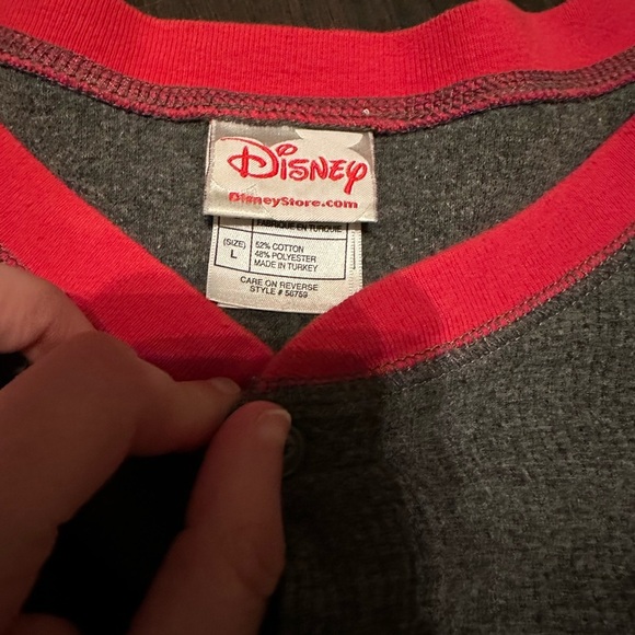 Vintage 90s Disney Mickey Long Sleeve - Picture 2 of 4